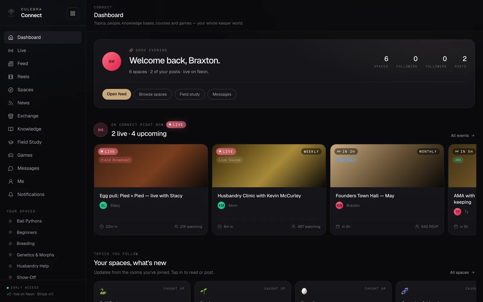 Culebra Connect community